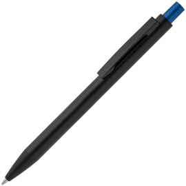Ручка шариковая Chromatic, черная с синим, Цвет: синий, Размер: 14