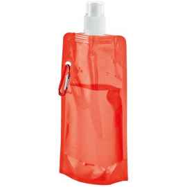 Складная бутылка HandHeld, красная, Цвет: красный, Объем: 400, Размер: 11x21