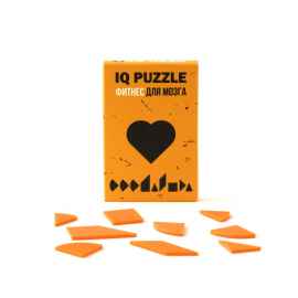 Головоломка IQ Puzzle, сердце, Размер: 6х9х1