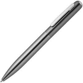 Ручка шариковая Scribo, серо-стальная, Цвет: стальной, Размер: 14х1