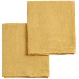 Набор полотенец Fine Line, желтый, Цвет: желтый, Размер: 45х60 см