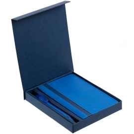 Коробка Shade под блокнот и ручку, синяя, Цвет: синий, Размер: 14