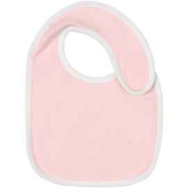 Нагрудник детский Baby Prime, розовый с молочно-белым, Цвет: розовый, Размер: 20