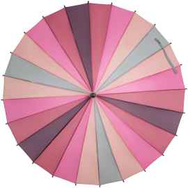 Зонт-трость «Спектр», розовый, Цвет: розовый, Размер: Длина 80 см