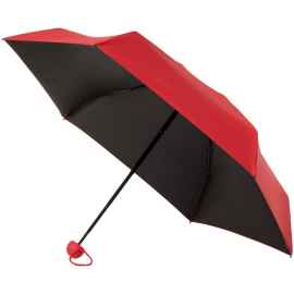 Складной зонт Cameo, механический, красный, Цвет: красный, Размер: длина 52