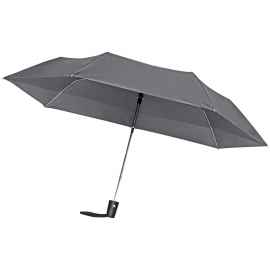 Зонт складной Hit Mini AC, серый, Цвет: серый, Размер: длина 56 см