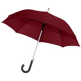 Зонт-трость Alu AC, бордовый, Цвет: бордо, Размер: длина 89 см