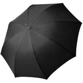 Зонт-трость Fiber Flex, черный, Цвет: черный, Размер: длина 91 см