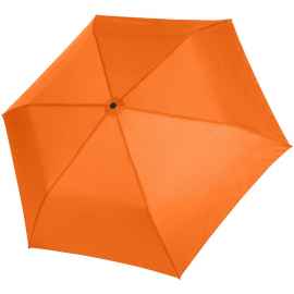 Зонт складной Zero 99, оранжевый, Цвет: оранжевый, Размер: длина 49 см