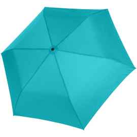 Зонт складной Zero 99, голубой, Цвет: голубой, Размер: длина 49 см