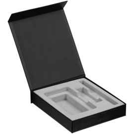 Коробка Latern для аккумулятора 5000 мАч, флешки и ручки, черная, Цвет: черный, Размер: 17