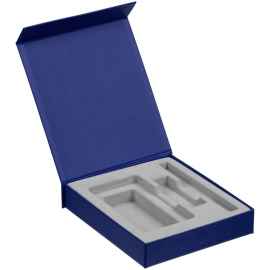 Коробка Latern для аккумулятора 5000 мАч, флешки и ручки, синяя, Цвет: синий, Размер: 17