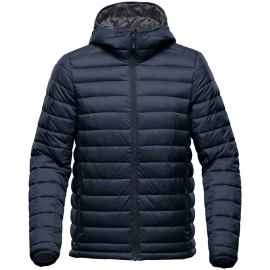 Куртка компактная мужская Stavanger темно-синяя с серым, размер S, Цвет: темно-синий, Размер: S