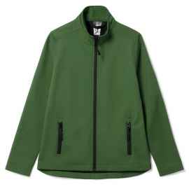 Куртка софтшелл женская Race Women, темно-зеленая, размер S, Цвет: зеленый, Размер: S