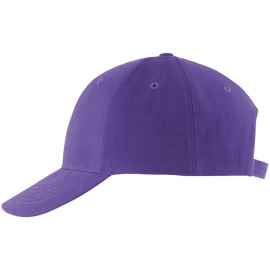 Бейсболка Buffalo, темно-фиолетовая, Цвет: фиолетовый, Размер: 56–58