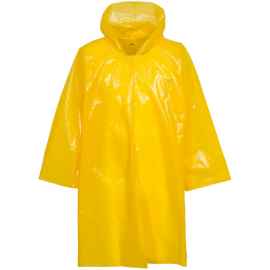 Дождевик-плащ CloudTime, желтый, Цвет: желтый, Размер: 105х85 см
