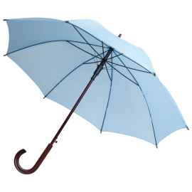 Зонт-трость Standard, голубой, Цвет: голубой, Размер: длина 90 см