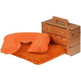Набор Layback, оранжевый, Цвет: оранжевый, Размер: подушка: 44х28 с