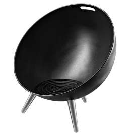 Очаг Fire Globe, черный, Цвет: черный, Размер: диаметр 65 с