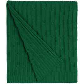 Плед Remit, темно-зеленый, Цвет: темно-зеленый, Размер: 110х170 с