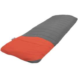 Чехол для туристического коврика Quilted V Sheet, серо-оранжевый, Цвет: серый, Размер: 54х183 с