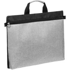 Конференц-сумка Melango, серая, Цвет: серый, Размер: 40x31x5 см