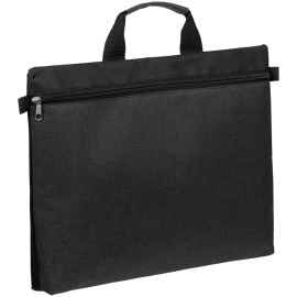Конференц-сумка Melango, черная, Цвет: черный, Размер: 40x31x5 см