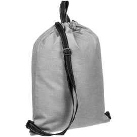 Рюкзак-мешок Melango, серый, Цвет: серый