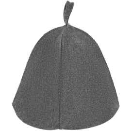 Банная шапка Heat Off, серая, Цвет: серый, Размер: клин 18х24 см