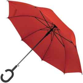 Зонт-трость Charme, красный, Цвет: красный, Размер: диаметр купола 101 см