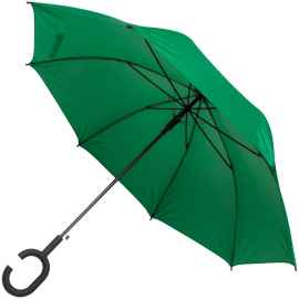 Зонт-трость Charme, зеленый, Цвет: зеленый, Размер: диаметр купола 101 см