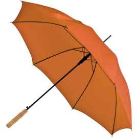 Зонт-трость Lido, оранжевый, Цвет: оранжевый, Размер: диаметр купола 104 см