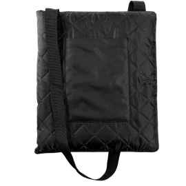 Плед для пикника Soft & Dry, черный, Цвет: черный, Размер: в разложенном виде: 115х140 см