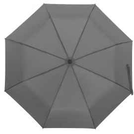 Зонт складной Monsoon, серый, Цвет: серый, Размер: длина 55 см