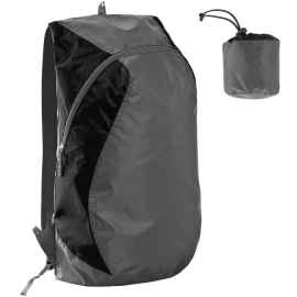 Складной рюкзак Wick, серый, Цвет: серый, Размер: в сложенном виде: 11х7