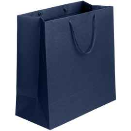 Пакет бумажный Porta, большой, темно-синий, Цвет: темно-синий, Размер: 35x35x16 см