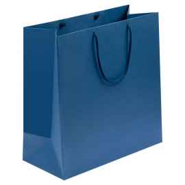 Пакет бумажный Porta L, синий, Цвет: синий, Размер: 35x35x16 см