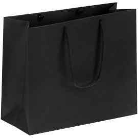 Пакет бумажный Porta S, черный, Цвет: черный, Размер: 20х25х10 см