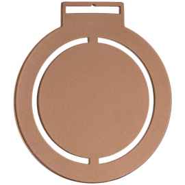 Медаль Steel Rond, бронзовая, Цвет: бронзовый, Размер: 8x8