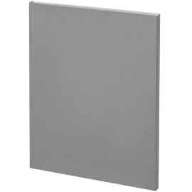 Ежедневник Flat Maxi, недатированный, серый, Цвет: серый, Размер: 19