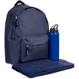 Набор Active, ver.2, синий, Цвет: синий, Размер: рюкзак: 28х40x14 см