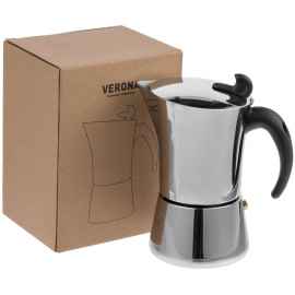 Гейзерная кофеварка Verona, в коробке, Объем: 200, Размер: высота 17