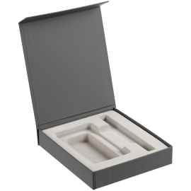 Коробка Latern для аккумулятора и ручки, серая, Цвет: серый, Размер: 17