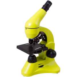 Монокулярный микроскоп Rainbow 50L с набором для опытов, зеленое яблоко, Цвет: зеленое яблоко, Размер: упаковка: 18х40