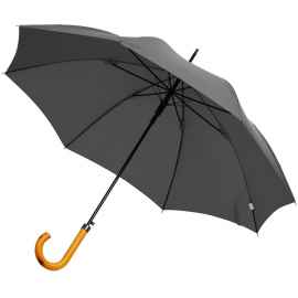 Зонт-трость LockWood, серый, Цвет: серый, Размер: длина 89 см