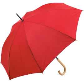 Зонт-трость OkoBrella, красный, Цвет: красный, Размер: длина 85 см