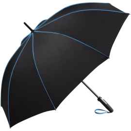 Зонт-трость Seam, голубой, Цвет: голубой, Размер: длина 90 см
