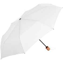 Зонт складной OkoBrella, белый, Цвет: белый, Размер: длина в сложении 26 см