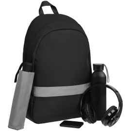 Набор Urban Energy, черный, Цвет: черный, Размер: рюкзак: 30х47х15 см