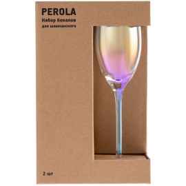 Набор из 2 бокалов для шампанского Perola, Объем: 200, Размер: бокал: диаметр 5